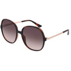 Marcolin Deutschland GmbH Guess GU7844 Unisex-Sonnenbrille Vollrand Rund Kunststoff-Gestell, Havanna