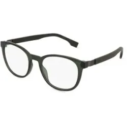Safilo GmbH Boss 1577 Herren-Brille inkl. Gläser Vollrand Quadratisch Kunststoff-Gestell 52/20/150, Grün