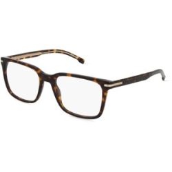 Safilo SpA Boss 1602 Herren-Brille inkl. Gläser Vollrand Quadratisch Acetat-Gestell 55/19/145, Havanna