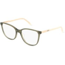 Marchon Germany GmbH DKNY DK5066 Damen-Brille inkl. Gläser Vollrand Cat Eye Acetat-Gestell 52/17/140, Transparent