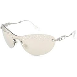 Luxottica Fashion Brillen Vertriebs GmbH Swarovski 0SK7023 Damen-Sonnenbrille Randlos Quadratisch Metall-Gestell, Grau