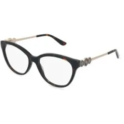 Marcolin Deutschland GmbH Guess GU50230 Damen-Brille inkl. Gläser Vollrand Cat Eye Acetat-Gestell 53/16/140, Havanna