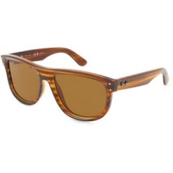 Luxottica Fashion Brillen Vertriebs GmbH Ray-Ban RBR0501S BOYFRIEND REVERSE Unisex-Sonnenbrille Vollrand Quadratisch Kunststoff-Gestell, Havanna