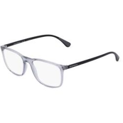 Luxottica Fashion Brillen Vertriebs GmbH Emporio Armani EA3177 Herren-Brille inkl. Gläser Vollrand Quadratisch Kunststoff-Gestell 53/18/145, Grau