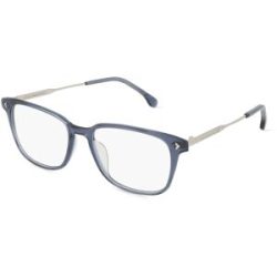 DE RIGO Vision D.A.CH. GmbH Lozza LOZVL4306 Unisex-Brille inkl. Gläser Vollrand Quadratisch Kunststoff-Gestell 52/17/145, Blau