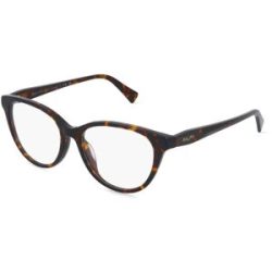 Luxottica Fashion Brillen Vertriebs GmbH Ralph Lauren RA7198U Damen-Brille inkl. Gläser Vollrand Butterfly Acetat-Gestell 53/16/145, Havanna