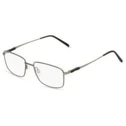 Charmant HongKong Fielmann CHARME 0842 CL Herren-Brille inkl. Gläser Vollrand Quadratisch Titan-Gestell 55/18/145, Grau