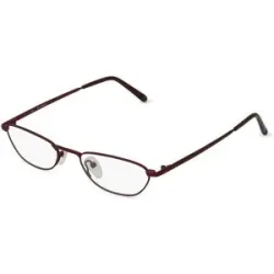Zhangzhou Agilton Optical Co., Ltd. Fielmann MC 554 CL Damen-Brille inkl. Gläser Vollrand Halb Edelstahl-Gestell 49/19/135, Lila
