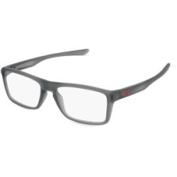 Luxottica Fashion Brillen Vertriebs GmbH Oakley OX8178 RAFTER Herren-Brille inkl. Gläser Vollrand Quadratisch Kunststoff-Gestell 55/18/142, Grau