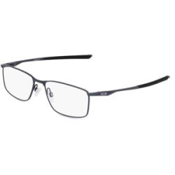 Luxottica Fashion Brillen Vertriebs GmbH Oakley OX3217 Herren-Brille inkl. Gläser Vollrand Eckig Metall-Gestell 55/17/136, Grau
