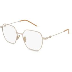 Thélios GIVENCHY GV50073U GV SPEED Damen-Brille inkl. Gläser Vollrand Geometrisch Metall-Gestell 53/17/145, Gelb