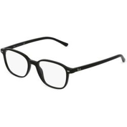 Luxottica Fashion Brillen Vertriebs GmbH Ray-Ban RB 5393 LEONARD Herren-Brille inkl. Gläser Vollrand Quadratisch Kunststoff-Gestell 49/17/145, Schwarz