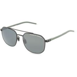 DE RIGO Vision D.A.CH. GmbH Porsche Design P8988 Herren-Sonnenbrille Vollrand Pilot Metall-Gestell, Schwarz