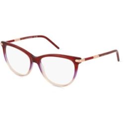 Marchon Germany GmbH Longchamp LO2727 Unisex-Brille inkl. Gläser Vollrand Cat Eye Acetat-Gestell 53/15/140, Rot