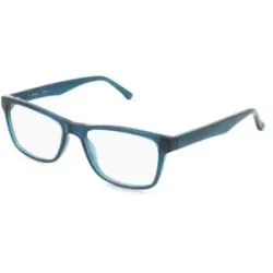 Wenzhou Bada Optical Co. , LTD Fielmann BD 601 CL Herren-Brille inkl. Gläser Vollrand Quadratisch Acetat-Gestell 54/18/145, Blau