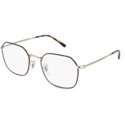 Luxottica Fashion Brillen Vertriebs GmbH Ray-Ban 0RX3694V JIM Unisex-Brille inkl. Gläser Vollrand Quadratisch Metall-Gestell 53/20/140, Silber