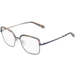 Eschenbach Optik GmbH Brendel eyewear 902409 Damen-Brille inkl. Gläser Vollrand Quadratisch Kunststoff-Gestell 54/18/140, Blau