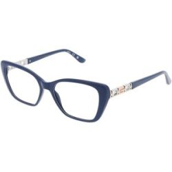 Marcolin Deutschland GmbH Guess GU50358 Unisex-Brille inkl. Gläser Vollrand Quadratisch Kunststoff-Gestell 52/16/145, Blau