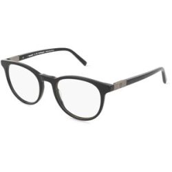 Marcolin Deutschland GmbH Timberland TB50071 Herren-Brille inkl. Gläser Vollrand Rund Acetat-Gestell 51/20/150, Schwarz