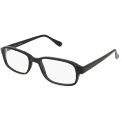 Zhangzhou Agilton Optical Co., Ltd. Fielmann MC 596 CL Herren-Brille inkl. Gläser Vollrand Quadratisch Propionat-Gestell 52/19/140, Schwarz