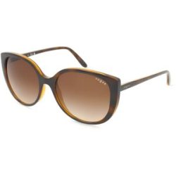 Luxottica Fashion Brillen Vertriebs GmbH Vogue VO5623S Damen-Sonnenbrille Vollrand Butterfly Kunststoff-Gestell, Havanna