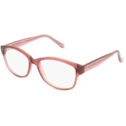 Zhangzhou Agilton Optical Co., Ltd. Fielmann MC 613 CL Damen-Brille inkl. Gläser Vollrand Butterfly Propionat-Gestell 52/16/135, Pink