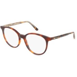 Marchon Germany GmbH Calvin Klein CK24543 Unisex-Brille inkl. Gläser Vollrand Rund Acetat-Gestell 52/18/145, Havanna