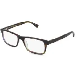 Good Quality Fielmann Q 057 FLEX FA Herren-Brille inkl. Gläser Vollrand Quadratisch Acetat-Gestell 53/17/140, Blau