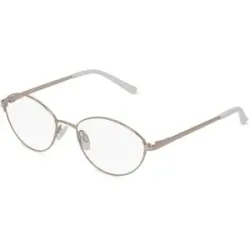 Wenzhou Ouhai Glasses Co., Ltd. Fielmann OU 015 FLEX CL Damen-Brille inkl. Gläser Vollrand Oval Edelstahl-Gestell 52/17/130, Gold