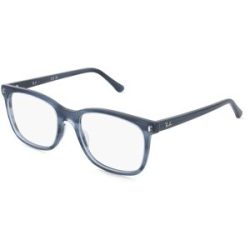 Luxottica Fashion Brillen Vertriebs GmbH Ray-Ban 0RX5446 Unisex-Brille inkl. Gläser Vollrand Quadratisch Acetat-Gestell 53/19/145, Blau