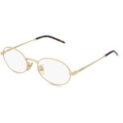 Thélios GIVENCHY GV50099U CITY Damen-Brille inkl. Gläser Vollrand Oval Metall-Gestell 51/19/145, Gelb