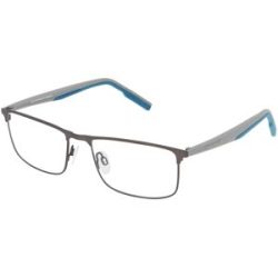 Eschenbach Optik GmbH Tom Tailor 671002 Herren-Brille inkl. Gläser Vollrand Quadratisch Acetat-Gestell 56/18/145, Grau