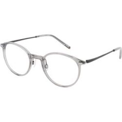 Eschenbach Optik GmbH Humphrey's 581151 Unisex-Brille inkl. Gläser Vollrand Panto Acetat-Gestell 48/20/140, Grau