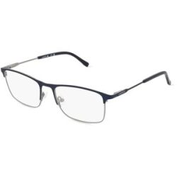 Marchon Germany GmbH Lacoste L2252 Unisex-Brille inkl. Gläser Vollrand Quadratisch Metall-Gestell 54/18/145, Blau