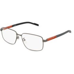 Marcolin Deutschland GmbH Adidas SP5049 Unisex-Brille inkl. Gläser Vollrand Quadratisch Metall-Gestell 53/14/145, Grau