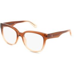 Marchon Germany GmbH Calvin Klein CKJ25632 Damen-Brille inkl. Gläser Vollrand Butterfly Kunststoff-Gestell 52/18/145, Braun