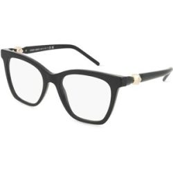 Luxottica Fashion Brillen Vertriebs GmbH Giorgio Armani 0AR7238 Damen-Brille inkl. Gläser Vollrand Cat Eye Acetat-Gestell 52/19/140, Schwarz