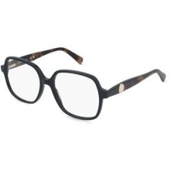 Marchon Germany GmbH Longchamp LO2757 N Damen-Brille inkl. Gläser Vollrand Eckig Acetat-Gestell 53/16/140, Schwarz