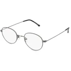 Wenzhou Bada Optical Co. , LTD Fielmann BD 352 PANTO CL JONA Unisex-Brille inkl. Gläser Vollrand Panto Edelstahl-Gestell 44/20/145, Grau