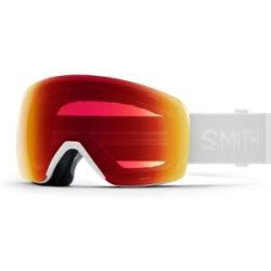 Safilo GmbH Smith SKYLINE Unisex-Skibrille Vollrand Monoscheibe Acetat-Gestell, Weiß