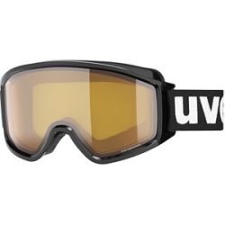 Uvex Sports Uvex G.GL 3000 LGL Unisex-Skibrille Vollrand Monoscheibe Kunststoff-Gestell, Schwarz