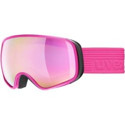Uvex Sports Uvex SCRIBBLE FM Kinder-Skibrille Vollrand Monoscheibe Kunststoff-Gestell, Pink