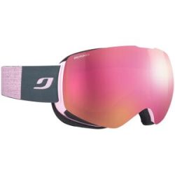 Julbo J7671 Unisex-Skibrille Vollrand Monoscheibe Kunststoff-Gestell, Pink