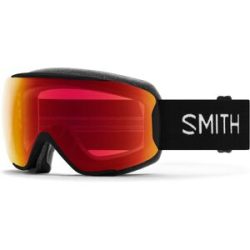 Safilo GmbH Smith MOMENT Damen-Skibrille Vollrand Monoscheibe Acetat-Gestell, Schwarz
