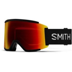 Safilo GmbH Smith M00675 SQUAD XL Unisex-Skibrille Vollrand Monoscheibe Kunststoff-Gestell, Schwarz