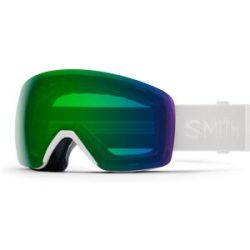 Safilo GmbH Smith SKYLINE Unisex-Skibrille Vollrand Monoscheibe Acetat-Gestell, Weiß