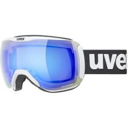 Uvex Sports Uvex DOWNHILL 2100 CV  Unisex-Skibrille Vollrand Monoscheibe Kunststoff-Gestell, Weiß