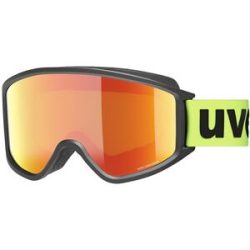 Uvex Sports Uvex G GL 3000 CV  Unisex-Skibrille Vollrand Monoscheibe Kunststoff-Gestell, Schwarz