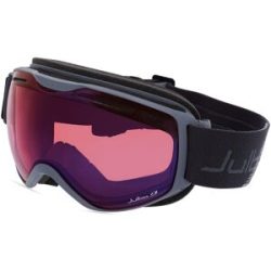 Julbo ISONXCL J750  Unisex-Skibrille Vollrand Monoscheibe Kunststoff-Gestell, Schwarz