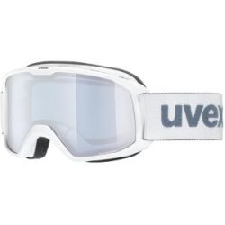 Uvex Sports Uvex ELEMNT FM Unisex-Skibrille Vollrand Monoscheibe Kunststoff-Gestell, Weiß